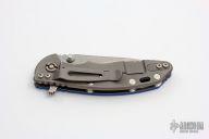 XM-18 3" Flipper w/ Extra Blue Ti Standoffs