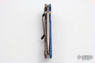 XM-18 3" Flipper w/ Extra Blue Ti Standoffs