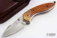 271 Alpha Dorado Giraffe Bone & Mokume 169/1000