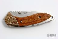 271 Alpha Dorado Giraffe Bone & Mokume 169/1000