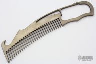 Combariner Comb with Integral Carabiner