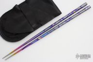 Titanium Chopsticks - Blue/Lavender/Yellow
