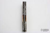 Camel Bone and Damascus Linerlock