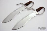 Pair of Sasquatch-Style Butterfly Knives