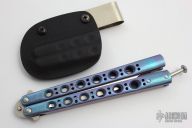 Model 42 Balisong Anodized Titanium