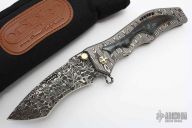 Custom Damascus Gun Hammer