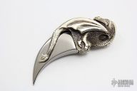 Dragon Titanium/Silver pendant
