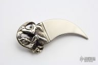 CyberCat Titanium/Silver pendant