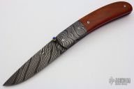 Damascus Liner Lock