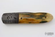 Damascus Linerlock Folder