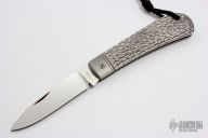 Jigged Titanium Slipjoint