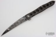 Wharncliffe Framelock Flipper - Damascus