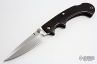 Black Micarta Lockback