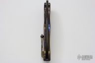 Damascus and Flamed Titanium ANAX #019