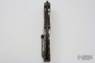 Damascus and Flamed Titanium ANAX #016