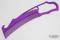 Combariner Comb with Integral Carabiner