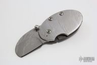 Oval Framelock - Damasteel