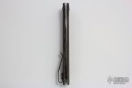 "T" Framelock Flipper - Damascus