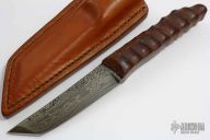 DDC Fixed Blade - Damascus Tanto