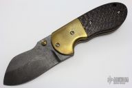 Mini Impetus with Damascus Blade