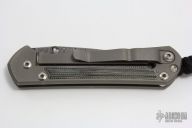 Small Sebenza 21 - Damascus and Micarta