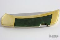 1970's Jade Lockback