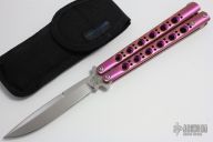 Model 42 Balisong Titanium - Pink