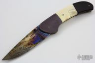 Damascus Linerlock