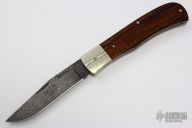 Damascus & Ironwood AKCA 2004 Knife