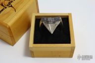 Silver Shark Tooth Ring