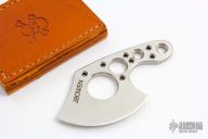 Micro Hatchet with Leather Sheath