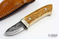 Mini Sheath Knife - Mammoth Handle by Moriya