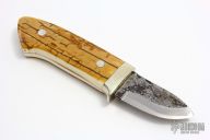 Mini Sheath Knife - Mammoth Handle by Moriya
