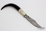 Small Damascus knife