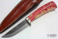 Sheath Knife - Wood Handle by Moriya