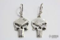 Sterling Silver Skull Earings