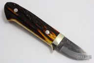 Mini Sheath Knife - Stag Handle by Moriya
