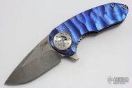 F3 Flipper - Compact, Anodized/Sculpted Scales, Ti Backspacer