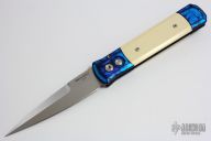 Godfather 910 - Jazz Handle/Ivory Micarta/Satin Blade