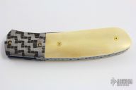 Mammoth and Damascus Linerlock