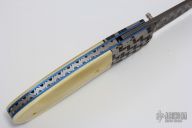 Mammoth and Damascus Linerlock