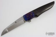 Hybrid Wharncliffe with Black Timascus