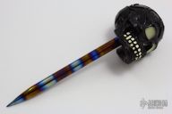 Black Skull Spike - GITD Eyes