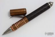 S500CuCF Copper and Carbon Fiber Screw Cap Pen