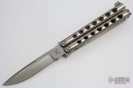 Weehawk Utility Balisong w/ Ti handles and Clip