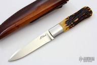 Stag Boot Knife