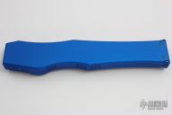 150-5BL Halo V T/E Blue - Satin Serrated