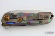 Storm Tanto Flipper (No. 008 of 180) - Carved/ Heat Treated