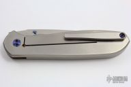 Estrella with Shockwave Timascus Pivot and Thumbstud