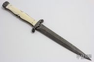Damascus and Ivory Dagger